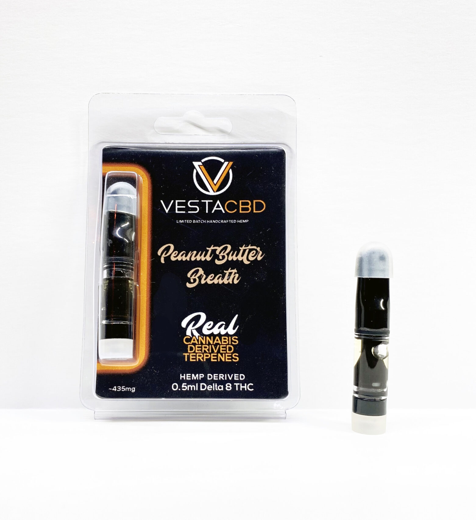 Vesta CBD Delta 8 THC Peanut Butter Breath Ceramic Vape Cartridge
